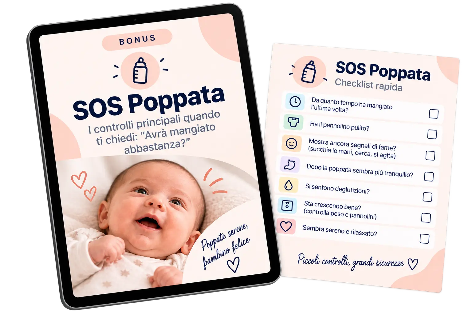 SOS Poppata: anteprima della checklist inclusa