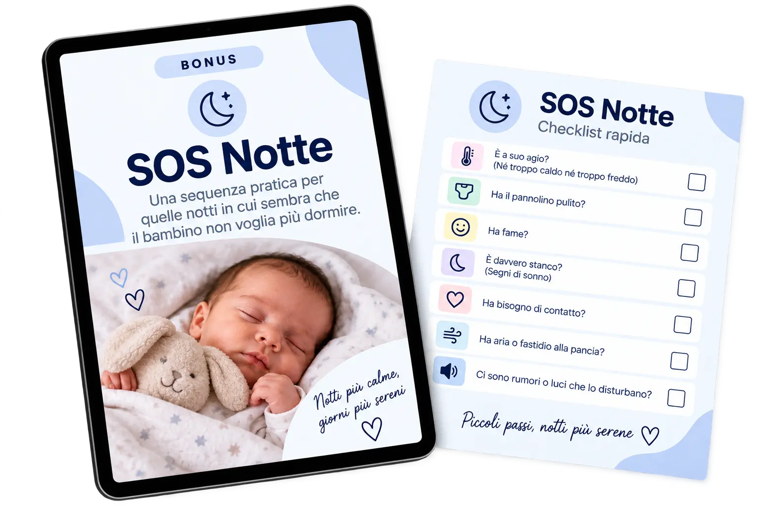 SOS Notte: anteprima della checklist inclusa